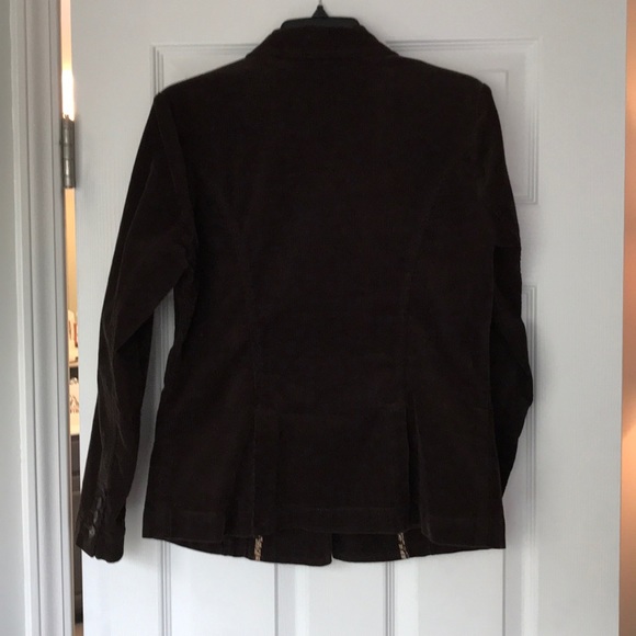 Cabo dark brown corduroy jacket - Picture 2 of 2